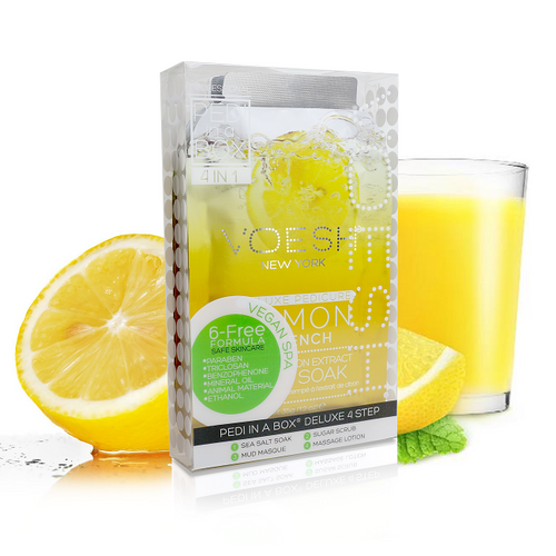 Voesh - Pedi 4 Step Deluxe - Lemon Quench (VPC208LMN) #10717