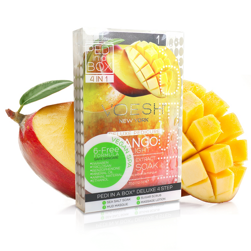 Voesh - Pedi 4 Step Deluxe - Mango Delight (VPC208MNG) #19042