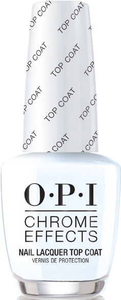 OPI Chrome Powder #CP T31 Chrome Effects Nail Lacquer Top Coat 0.5oz