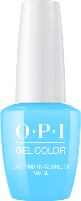 OPI GelColor .5oz #GC 101 PASTEL CAN'T FIND MY CZECHBOOK