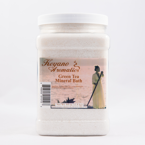 Keyano Aromatics - Green Tea Mineral Bath 64oz (Final Sale)