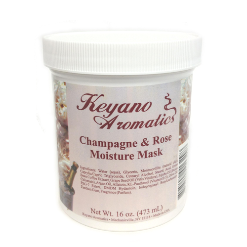 Keyano Aromatics - Champagne & Rose Moisture Mask 16oz (Final Sale)