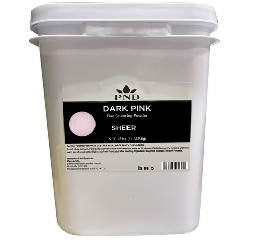PND Acrylic Powder (Fine Sculpting Powder) 25lb - Dark Pink