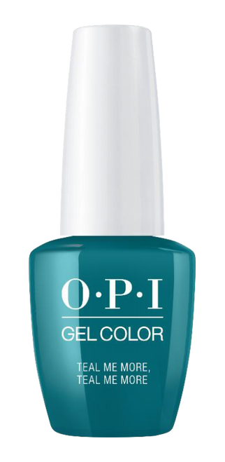 OPI GelColor .5oz #GC G45 Teal Me More, Teal Me More