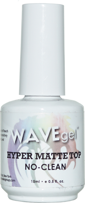 WaveGel Hyper Matte Top Coat S/O Gel .5 oz