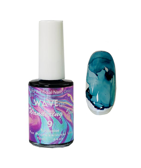 WaveGel Wandering Ink (Marble Ink) - #9 Turquoise .44 oz
