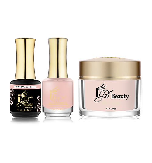 iGel Combo (Duo+DIP) - DD12 VITAGE LACE