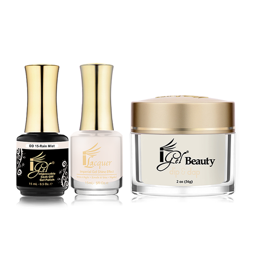 iGel Combo (Duo+DIP) - DD15 RAIN MIST SHIMMER