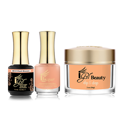 iGel Combo (Duo+DIP) - DD21 PEACH BLOSSOM