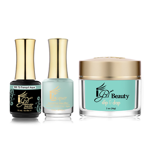 iGel Combo (Duo+DIP) - DD72 TRANQUIL AQUA