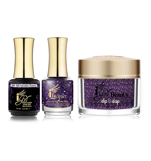 iGel Combo (Duo+DIP) - DD155 TWINKLE VIOLET