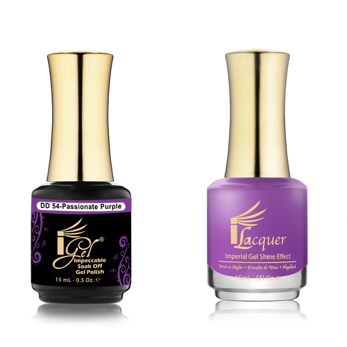 iGel Duo - DD54 PASSIONATE PURPEL