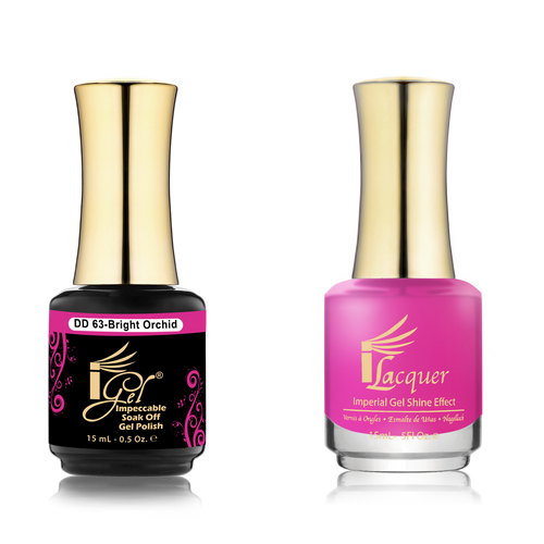 iGel Duo - DD63 BRIGHT ORCHID