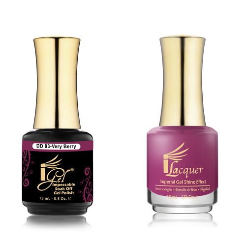iGel Duo - DD83 VERY BERRY SHIMMER