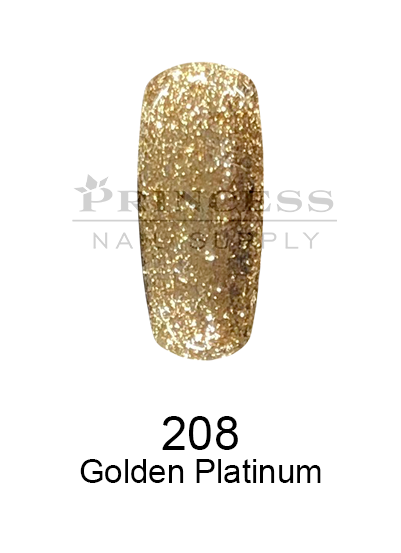 DC Platinum Gel - 208 Golden Platinum .6 oz