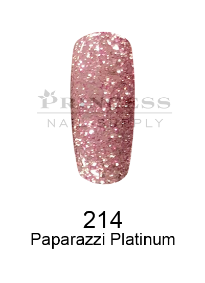 DC Platinum Gel - 214 Paparazzi Platinum .6 oz