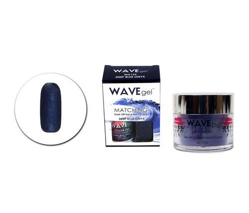 Wavegel Combo #129(WG129) DEEP BLUE ONYX