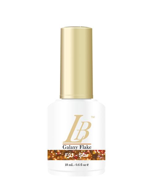 LB Galaxy Flake Gel - #F01 Star .6 oz