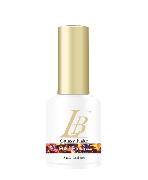 LB Galaxy Flake Gel - #F02 Elektra .6 oz