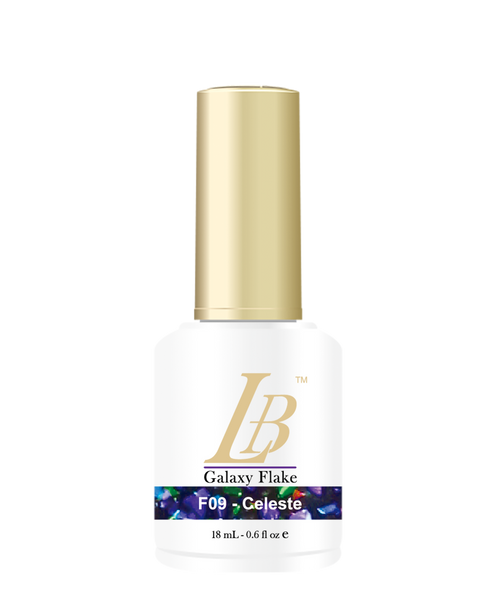 LB Galaxy Flake Gel - #F09 Celeste .6 oz