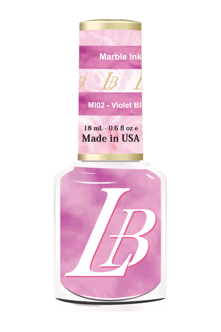 LB Marble Ink - #MI02 Violet Blaze .6 oz