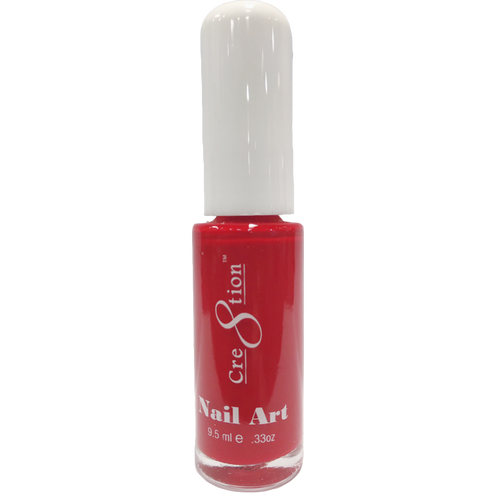 Cre8tion Nail Art Lacquer - Thin Detailer  - 06 Red .25 oz