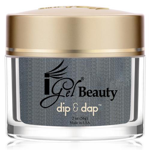 iGel Dip & Dap Powder 2oz - DD242 Black Pearl