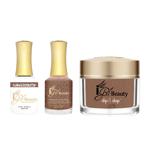 iGel Combo (Duo+DIP) - DD179 Brown Sugar