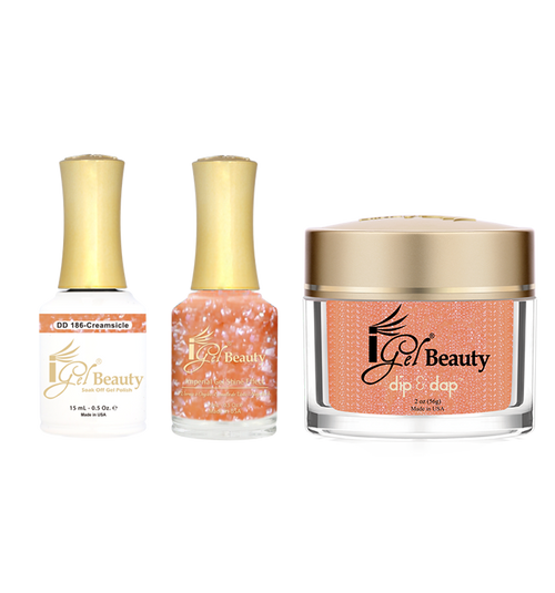 iGel Combo (Duo+DIP) - DD186 Creamsicle