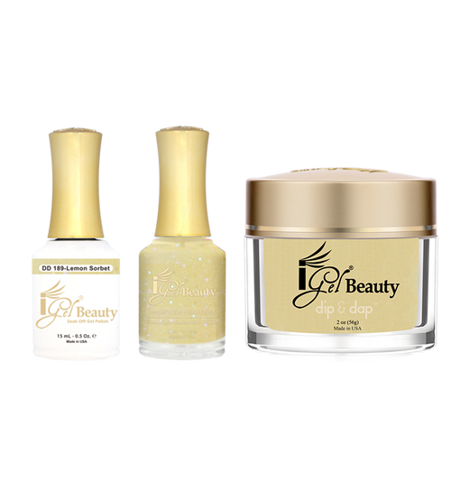 iGel Combo (Duo+DIP) - DD189 Lemon Sorbet