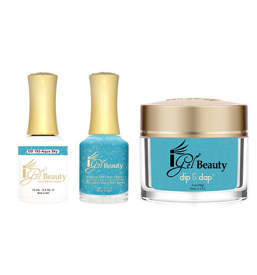 iGel Combo (Duo+DIP) - DD192 Aqua Sky