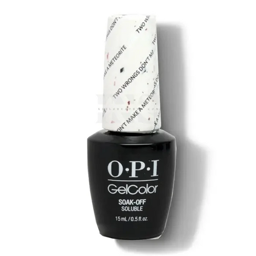 OPI GelColor .5oz (BLK) #HP G48 Two Wrongs Don't Make a Meteorite