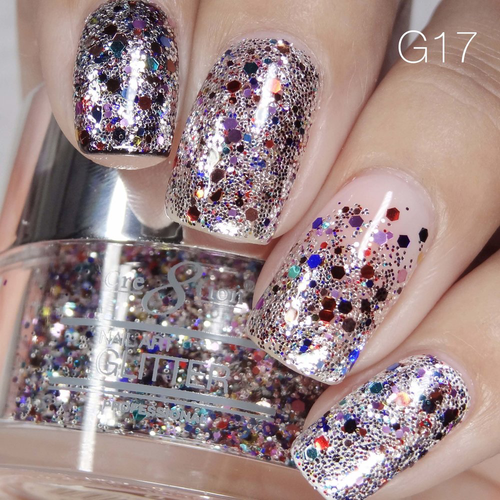 Nail Art Glitter 1oz #017