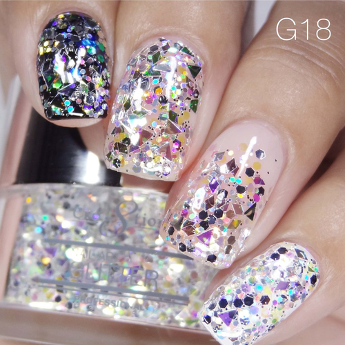 Nail Art Glitter 1oz #018