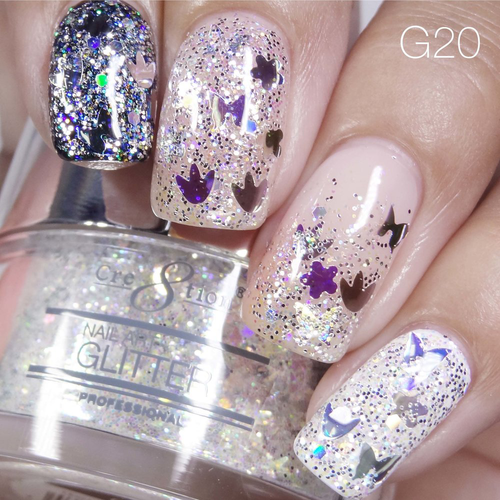 Nail Art Glitter 1oz #020