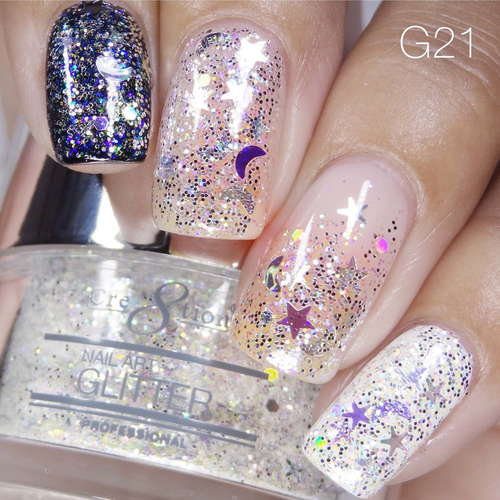 Nail Art Glitter 1oz #021