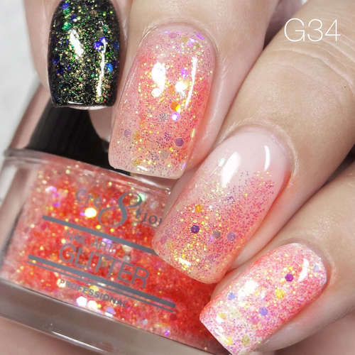 Nail Art Glitter 1oz #034