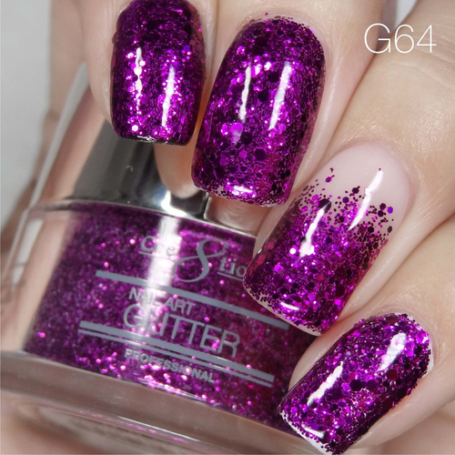 Nail Art Glitter 1oz #064