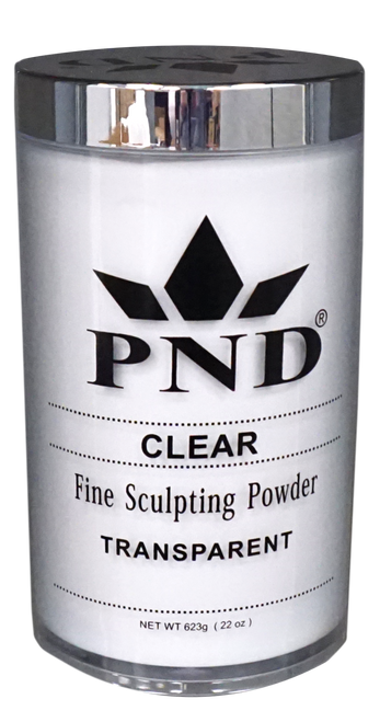 PND Acrylic Powder (Fine Sculpting Powder) - Clear 22 oz.