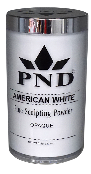 PND Acrylic Powder (Fine Sculpting Powder) - American White 22 oz.