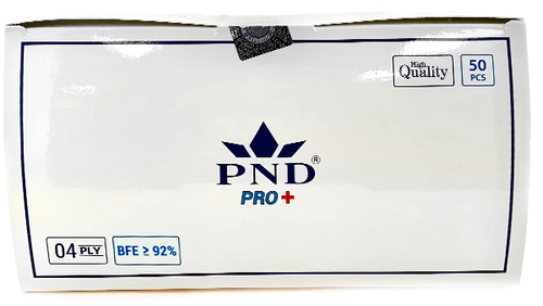 Disposable  PND 4 Ply Face Mask Level 2(92 %) Box/50pc