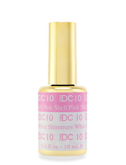 DC Mood Gel #10 Shell Pink White Shimmers