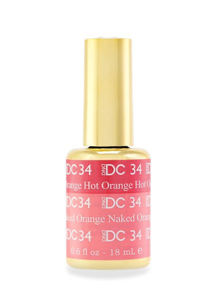 DC Mood Gel #34 Hot Orange Naked Orange