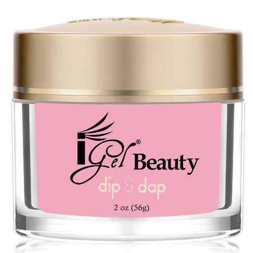 iGel Dip & Dap Powder - Pink & White - DP5 DARK PINK 2oz