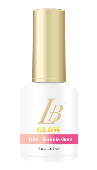 LB Glow Gel Color - #G06 Bubble Gum .6oz