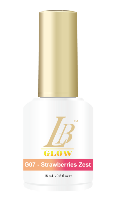 LB Glow Gel Color - #G07 Strawberry Zest .6oz