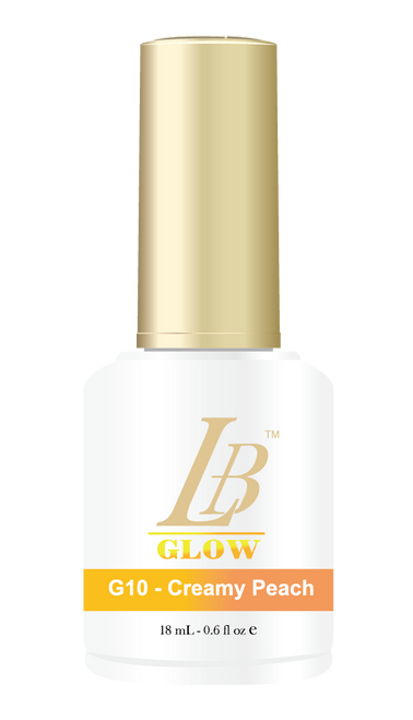 LB Glow Gel Color - #G10 Creamy Peach .6oz