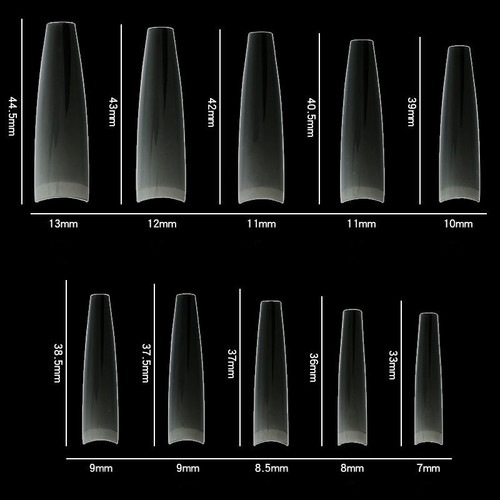 Cre8tion Special Clear Tip #15 Box/600 PCS (15217)