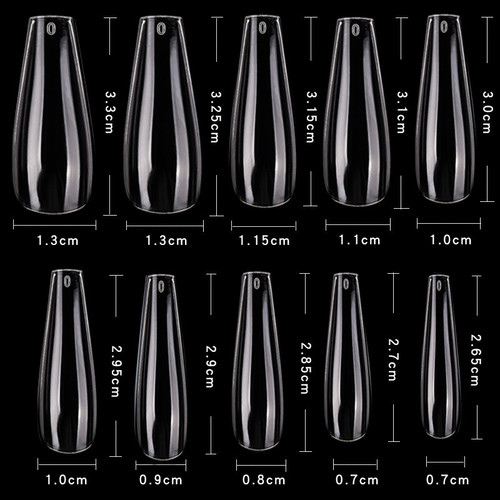 Cre8tion Special Clear Tip #06 Box/600 PCS (15139)