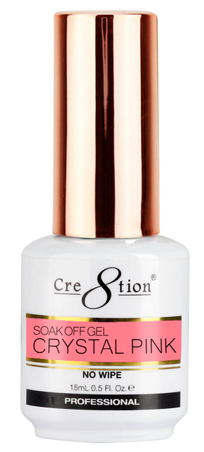 Cre8tion Gel Diamond Crystal Pink .5oz
